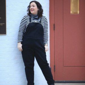 Universal Standard Black Overalls